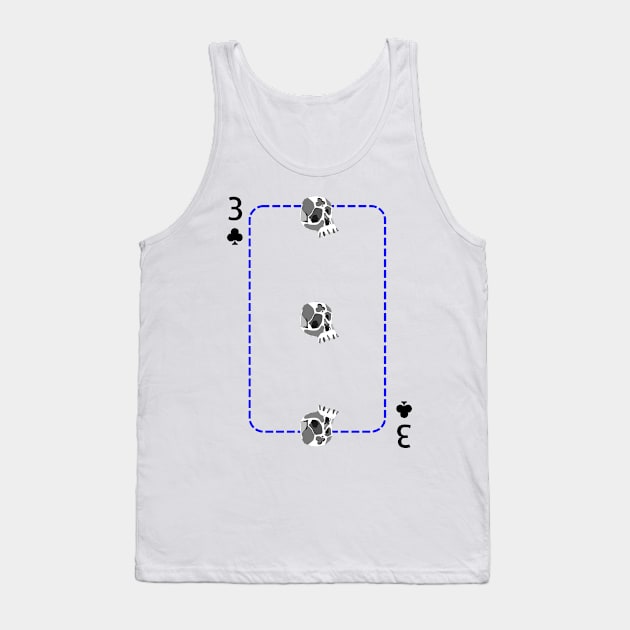 3 of clubs Tank Top by M[ ]